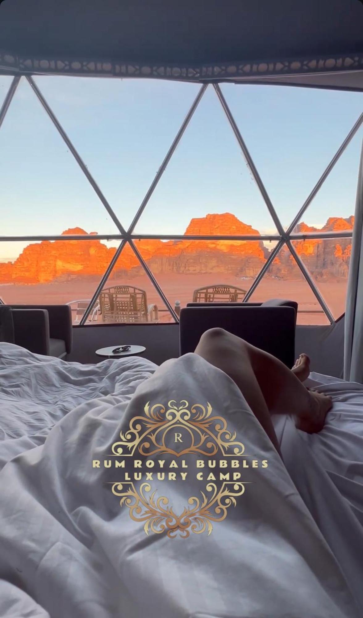 Rum Royal Bubbles Luxury Camp Apartment Вади Рум Екстериор снимка