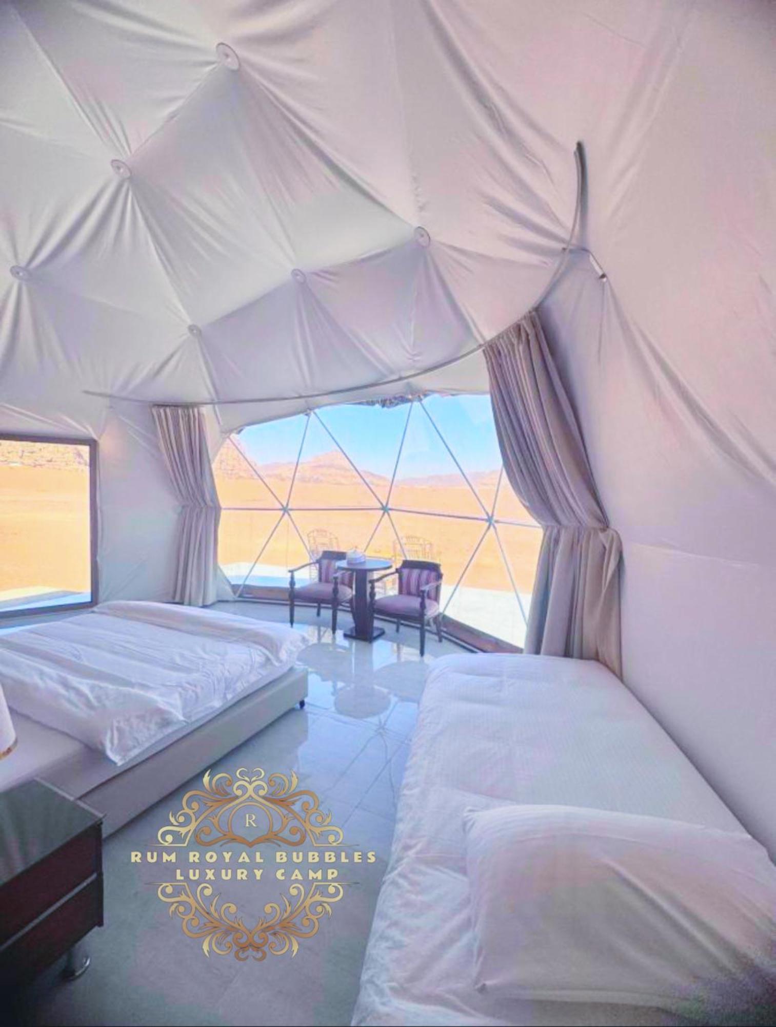 Rum Royal Bubbles Luxury Camp Apartment Вади Рум Екстериор снимка