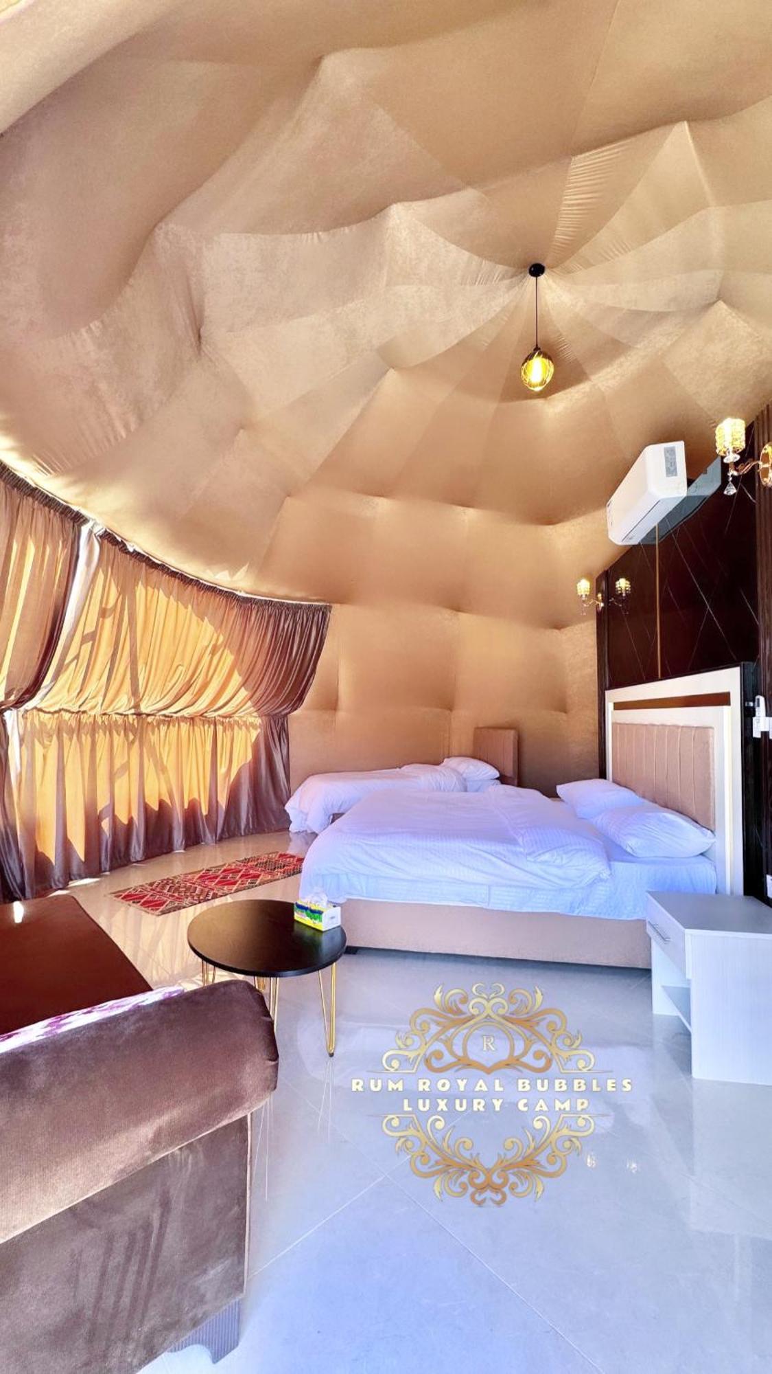 Rum Royal Bubbles Luxury Camp Apartment Вади Рум Екстериор снимка