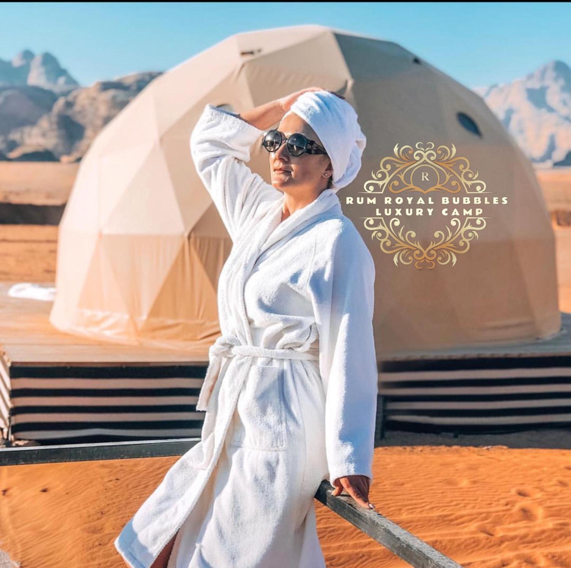 Rum Royal Bubbles Luxury Camp Apartment Вади Рум Екстериор снимка