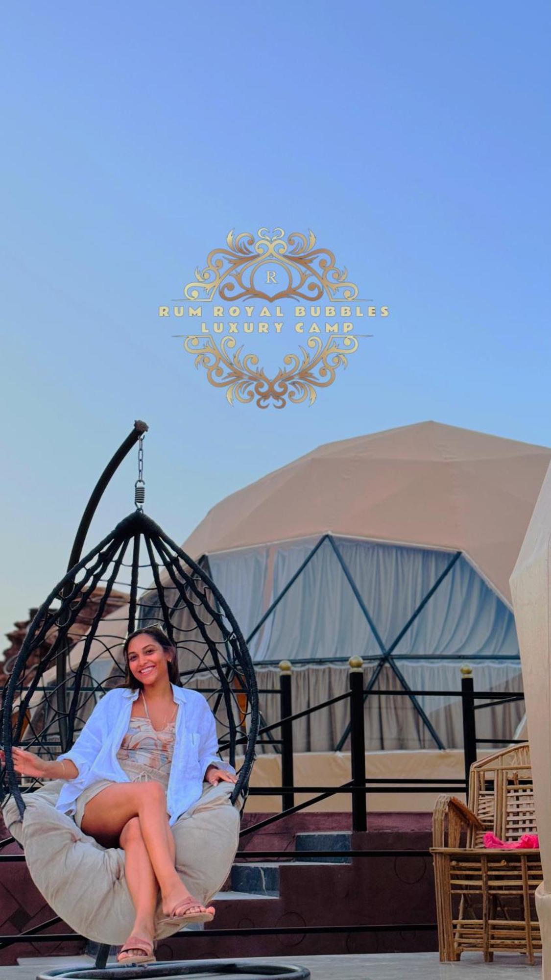 Rum Royal Bubbles Luxury Camp Apartment Вади Рум Екстериор снимка